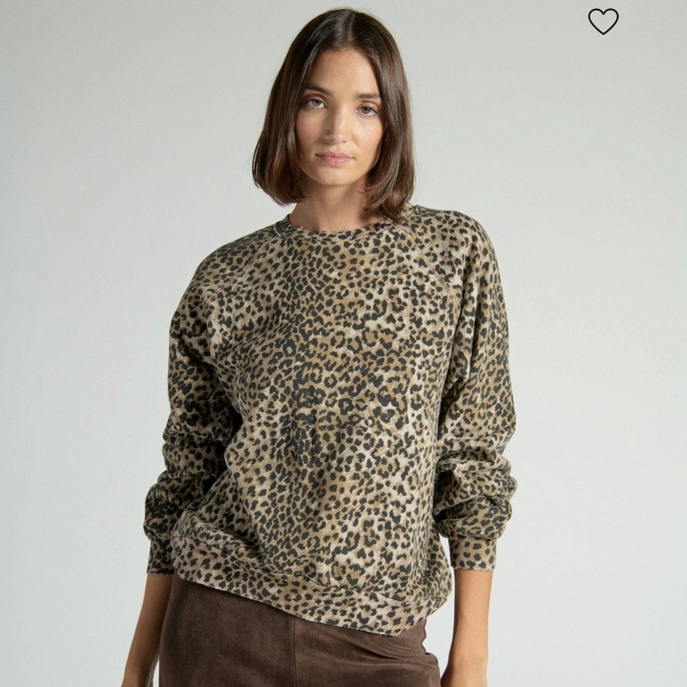 RAGDOLL LA Vintage sweatshirt brown leopard size M
